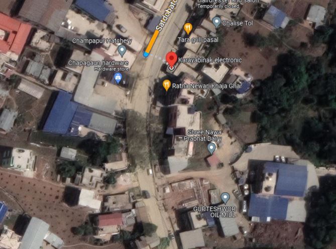 Chapagaun tikabhairab satdobato main road mai ghar 